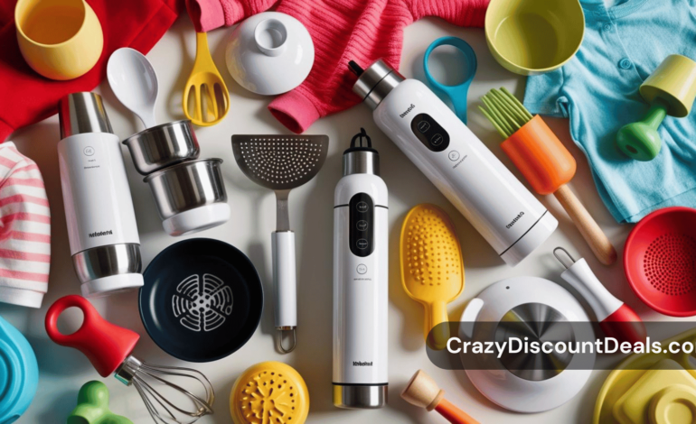 Top 5 Kitchen Essentials on TEMU