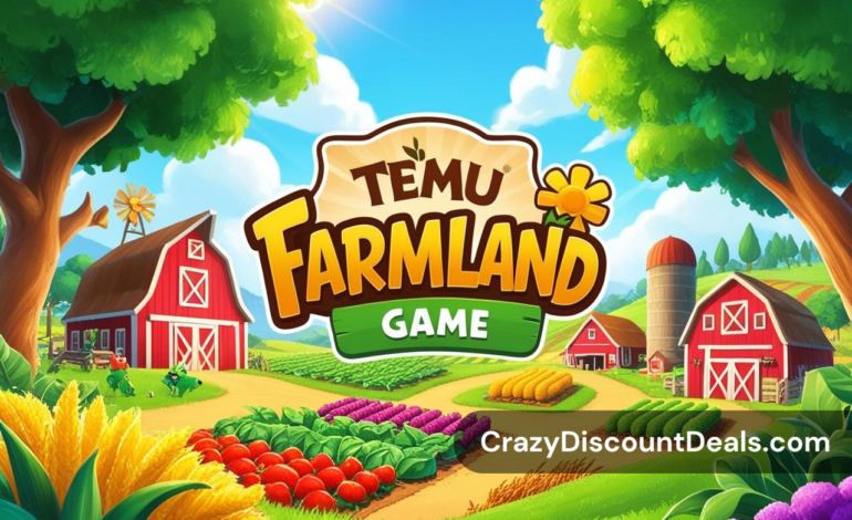 What is Temu Farmland Game? A Complete Guide to Winning Free Products!